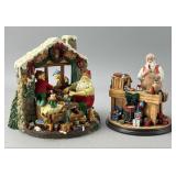 Norman Rockwell Santa Figurines