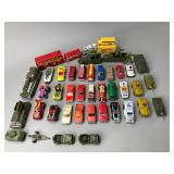 Assorted Die-Cast Toy Vehicles