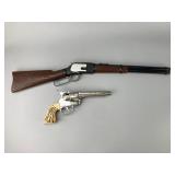 Mattel Inc. Toy Rifle and Revolver Set