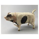 Rare Early 20th Century German Musical Pig Toy