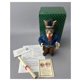 Rabbit Figurine with Box and Accessories