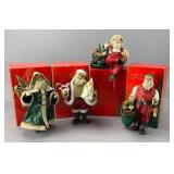 Possible Dreams Santa Figurine Set