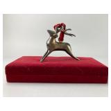 International Silver Co. Reindeer Ornaments