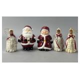 Holiday-themed Ceramic Figurine Set