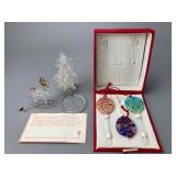 Glass Christmas Ornaments Collection