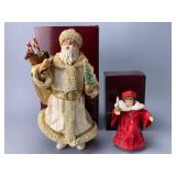 Possible Dreams Santa and Angel Figurines