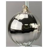 Mercury Glass Ball Ornament