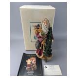 June McKenna 'Kris Kringle' Santa Figurine