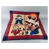 Quilt with Appliquï¿½ Doll Designs