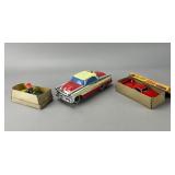 Group of Three Tin Toy Cars