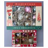 Vintage Glass Christmas Ornaments