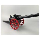 Black Metal Toy Cannon
