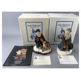 June McKenna Santa Claus Figurines