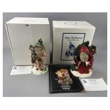 June McKenna Santa Claus Figurines