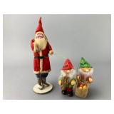 Santa Claus and Gnome Figures