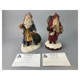 June McKenna Santa Claus Figurines