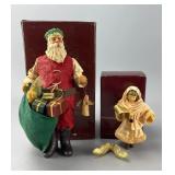Pair of Clothique Figurines