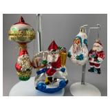 Department 56 Glass Ornaments Set