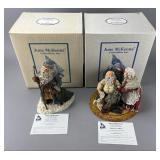 June McKenna Figurines with Boxes