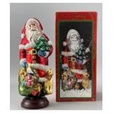 bmr Mercury Glass Santa Claus Figure