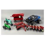 Toy Farm Vehicles and Implements Group