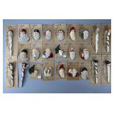 June McKenna Hand-Painted Ornaments