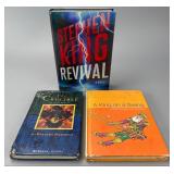 Three Hardcover Books