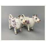 Ceramic Cow-Shaped Creamers