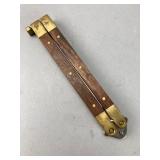 Folding Knife with Wooden Handle