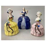 Ceramic Figural Perfume Bottles Set