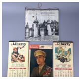 Liberty Magazines & 1935 Scotsman Calendar