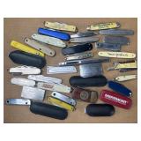 Advertising Pocket Knives Assortment
