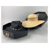 Dorfman Pacific Black Felt Hat