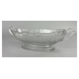 Cambridge Glass 'Rose Point' Console Bowl, 12'