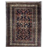 Semi-Antique Persian Hamadan Wool Rug 5'10' x 4'4'