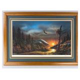 Terry Redlin (AM, 1937-2016) 'Flying Free' Litho