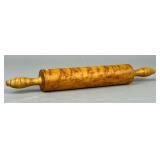 Antique Bird's Eye Maple Rolling Pin 16' (L)