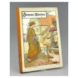 1910 German Ed. of 'Grimms' Fairy Tales' 16 Plates