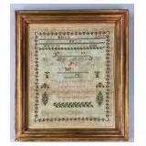 1903 Sampler w/ the 23rd Psalm 'Faith A. Beech'