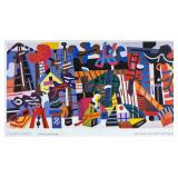 Stuart Davis 'Swing Landscape' Exhibition Poster