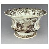 1823 Carey's Asiatic Scenery Transferware Bowl