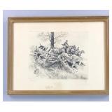 R.H. Palenske (AM 1884-1954) 'Temptation' Print