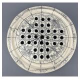 1970's Faux Ivory Resin Game Board