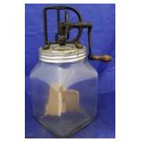 Vintage Dazey glass churn