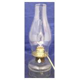 Electrified oil lamp