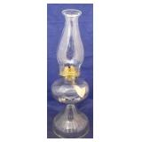 17 1/2" Tall oil lamp