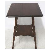 Square parlor table
