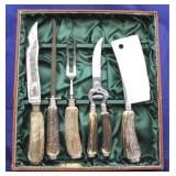 Hugo Hammesfahr German stag handle carving