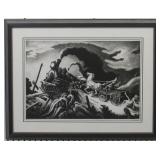 Danville Wreck of the Old 97 by Thomas Hart Benton