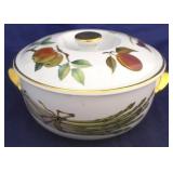 Royal Worchester Evesham covered dish